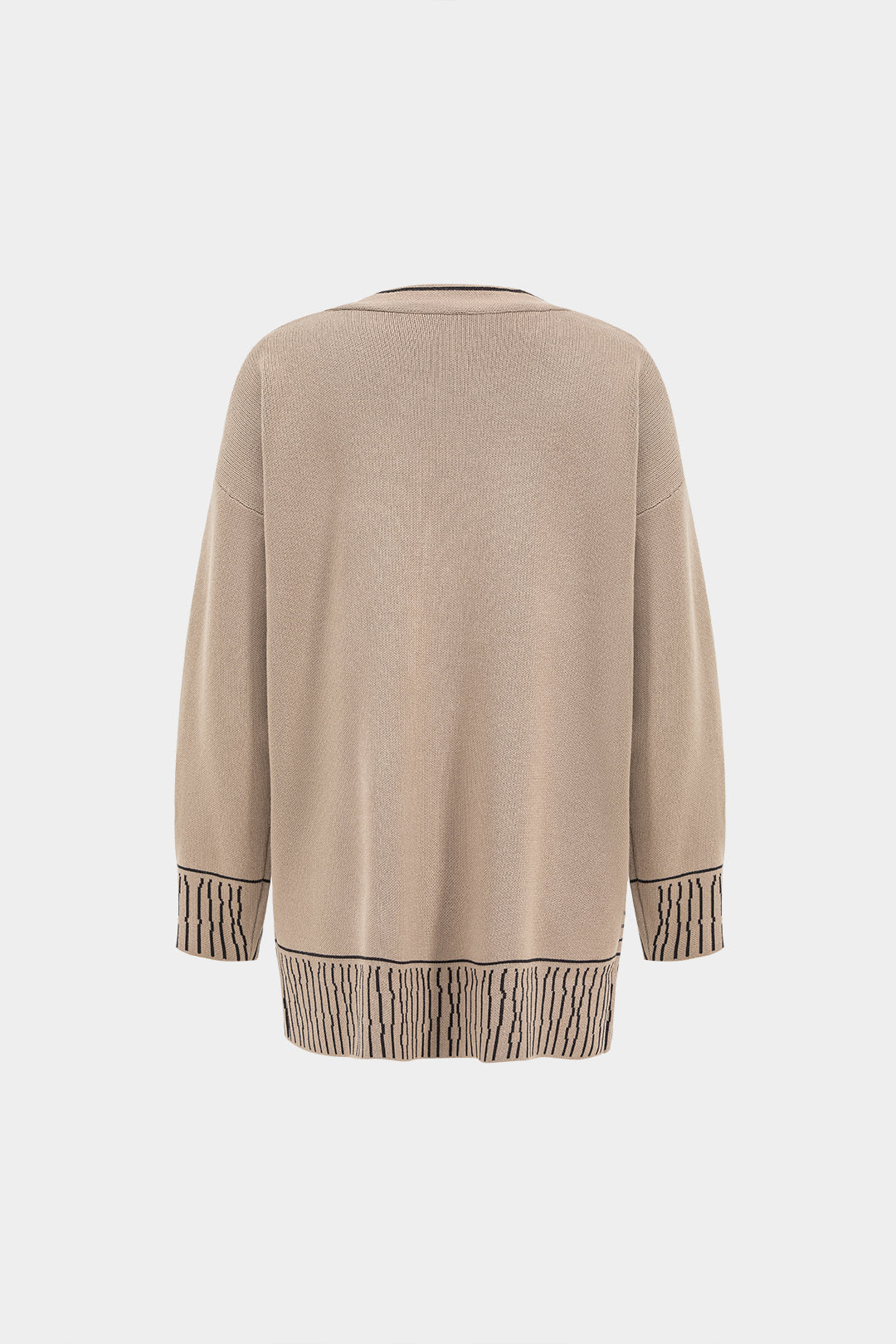 Le Charme™ | Ensemble Pull Imprimé Géométrique et Pantalon