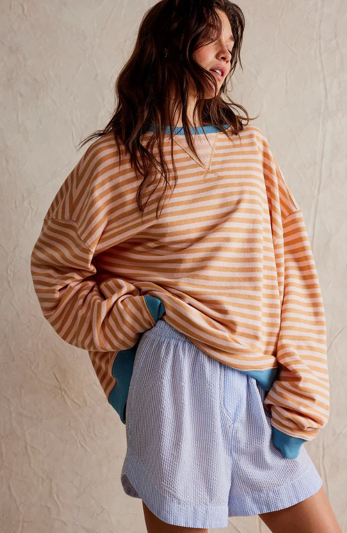 MANA™ | PULLOVER OVERSIZE RAYÉ