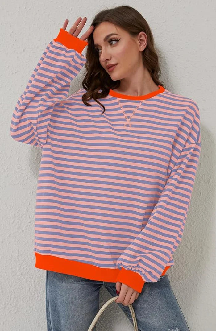 MANA™ | PULLOVER OVERSIZE RAYÉ