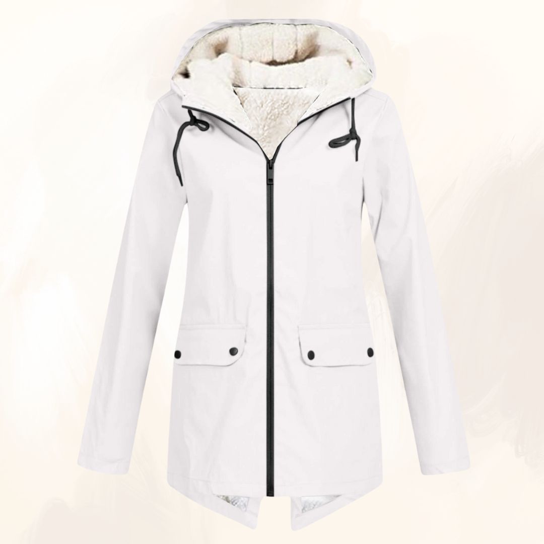 PATRICIA™ | MANTEAU D'HIVER IMPERMÉABLE AVEC REMPLISSAGE EN FOURRURE DOUCE