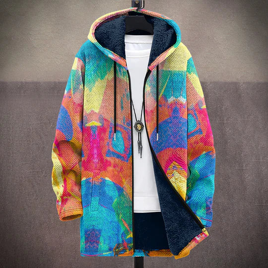 CLAIRE™ | VESTE ARTISTIQUE IMPRIMÉE