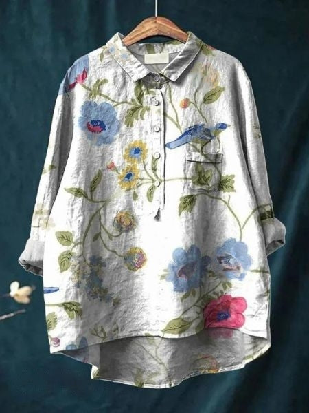 DONNA™ | BLOUSE À IMPRIMÉ FLORAL