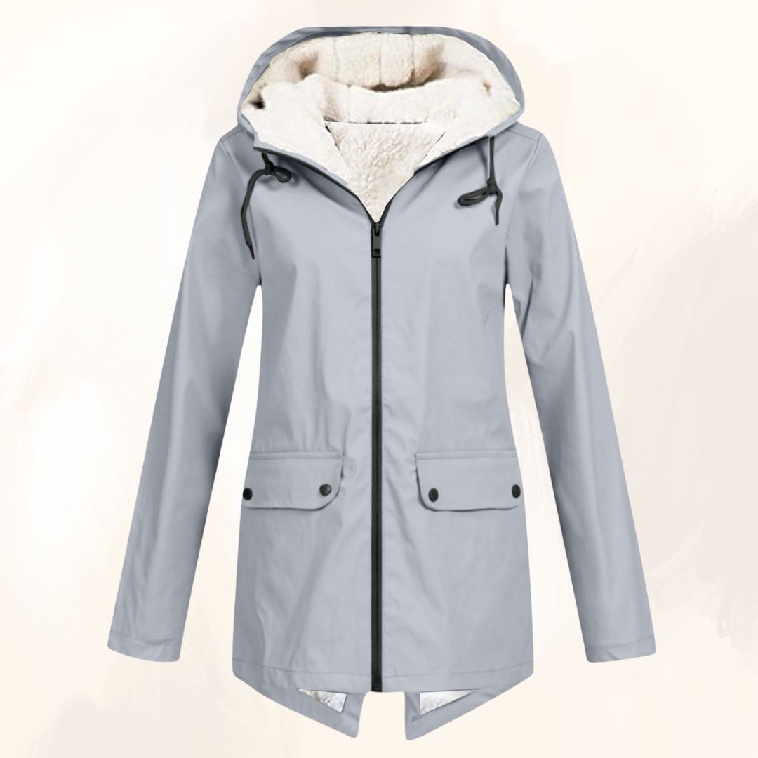 PATRICIA™ | MANTEAU D'HIVER IMPERMÉABLE AVEC REMPLISSAGE EN FOURRURE DOUCE