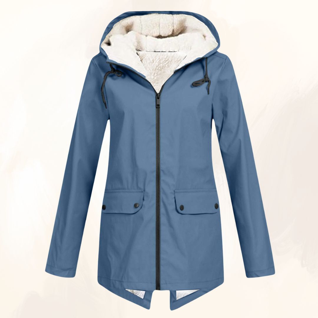 PATRICIA™ | MANTEAU D'HIVER IMPERMÉABLE AVEC REMPLISSAGE EN FOURRURE DOUCE