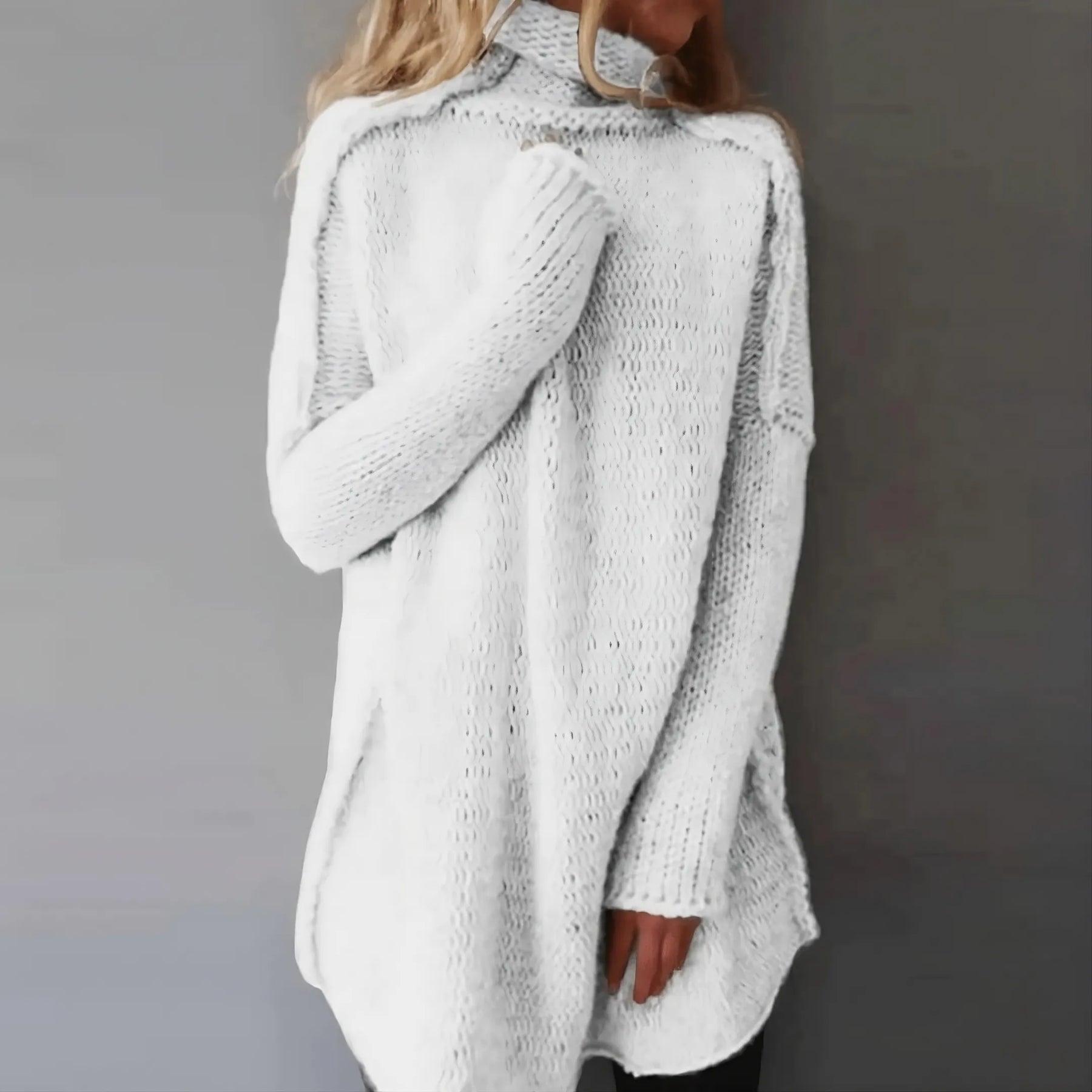FIORELLA™ | PULLOVER FAIT MAIN AVEC DESIGN EN TRESSE