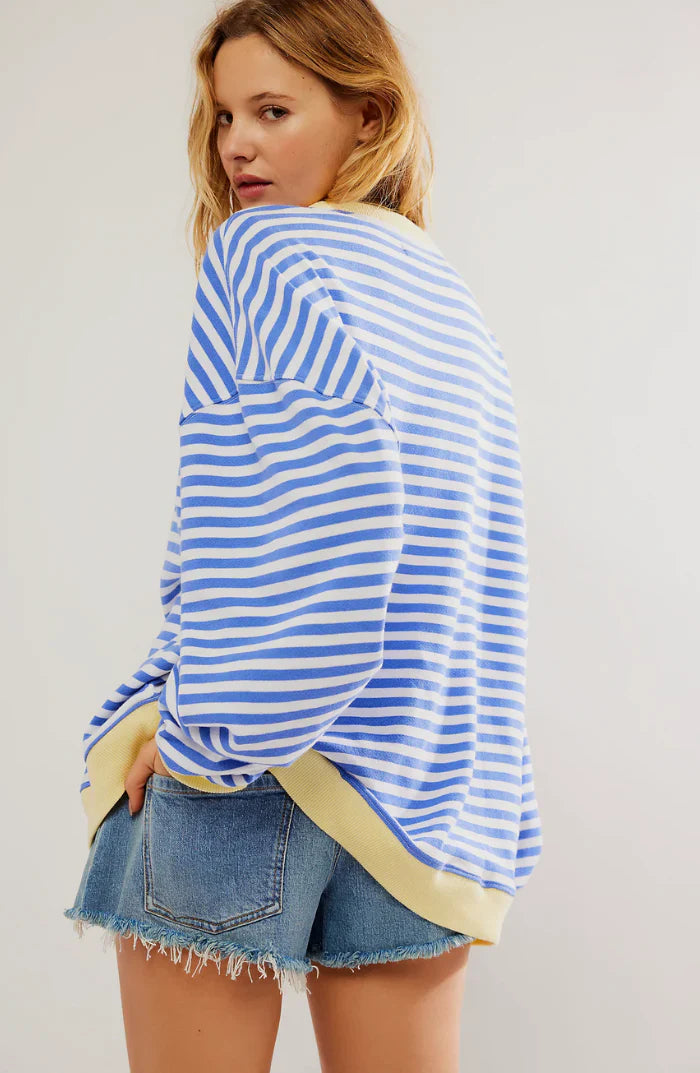 MANA™ | PULLOVER OVERSIZE RAYÉ