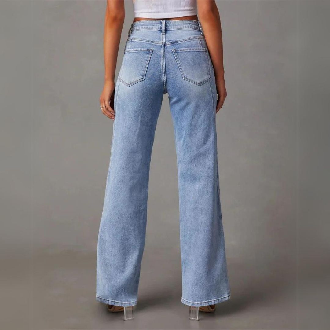 FAYLINE™ | PANTALON ÉLÉGANT À JAMBES ÉVASÉES