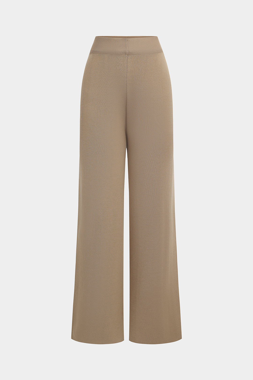 Le Charme™ | Ensemble Tricoté Ceinturé : Haut à Boutons et Pantalon Large