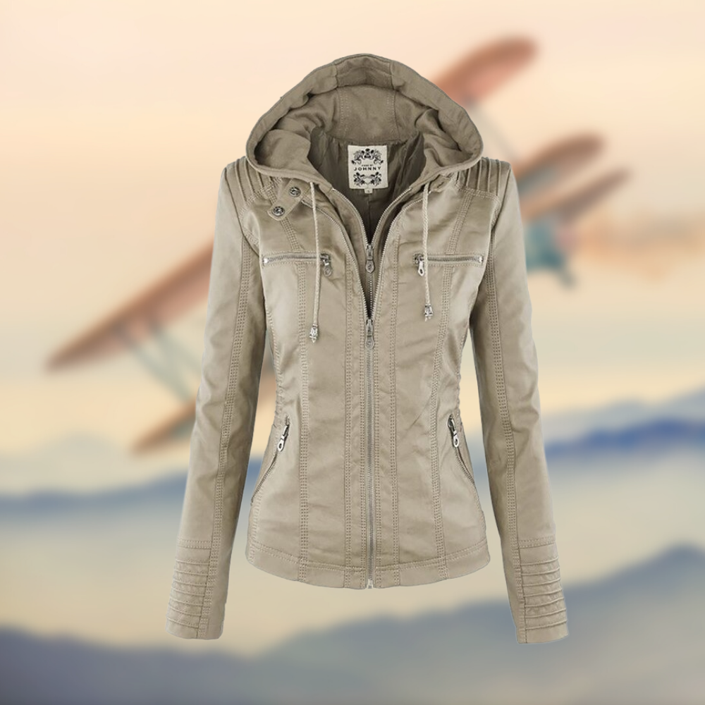 KAROLINA™ | VESTE EN CUIR ÉLÉGANTE ET UNIQUE