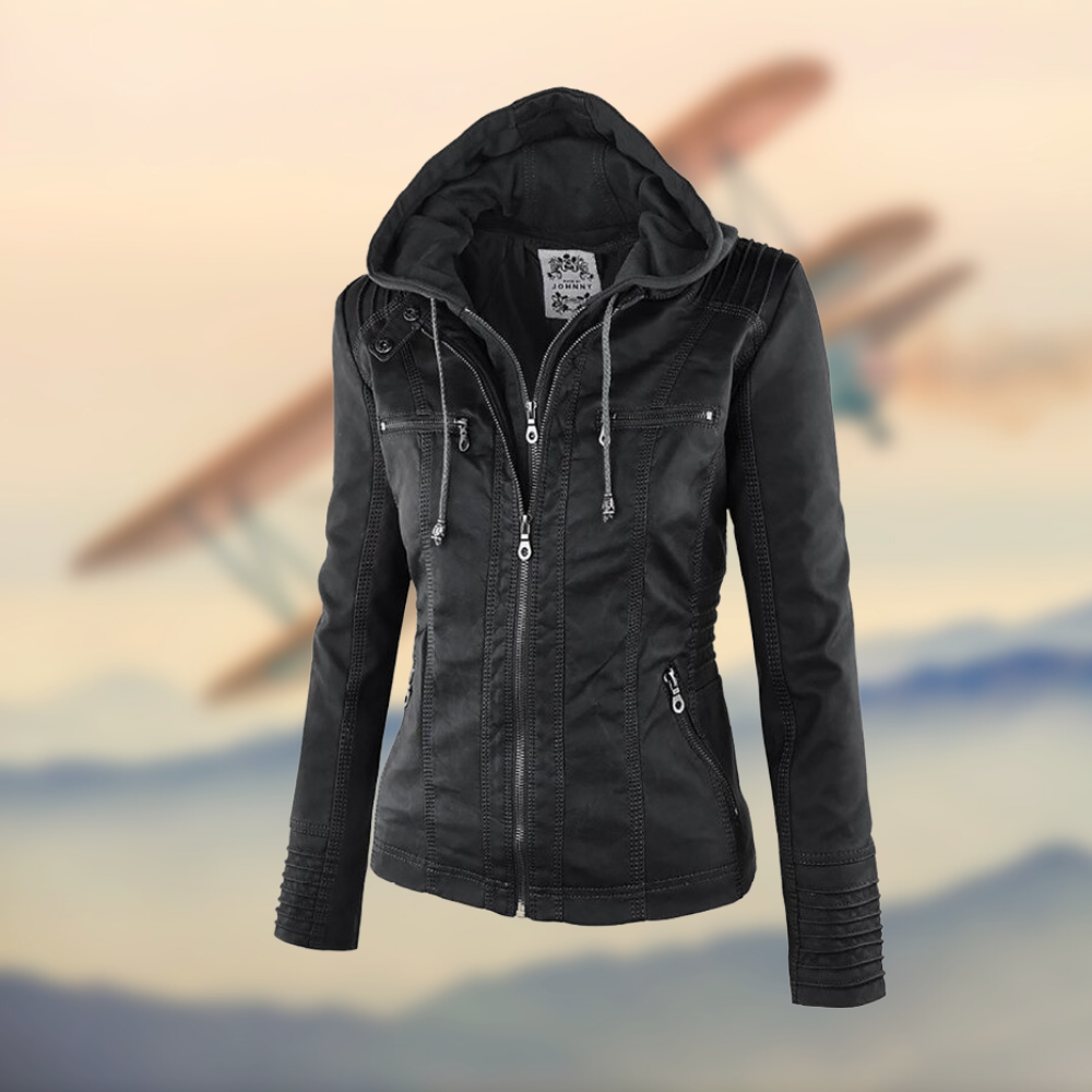 KAROLINA™ | VESTE EN CUIR ÉLÉGANTE ET UNIQUE