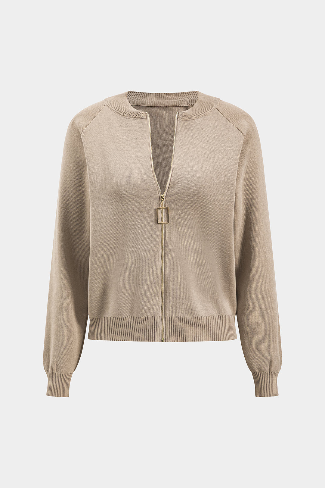 Le Charme™ Ensemble Tricot Métallique : Cardigan, Débardeur et Pantalon