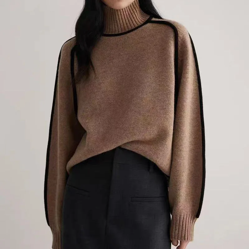 DENISE™ | SWEAT À COL ROULÉ