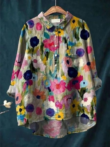 DONNA™ | BLOUSE À IMPRIMÉ FLORAL