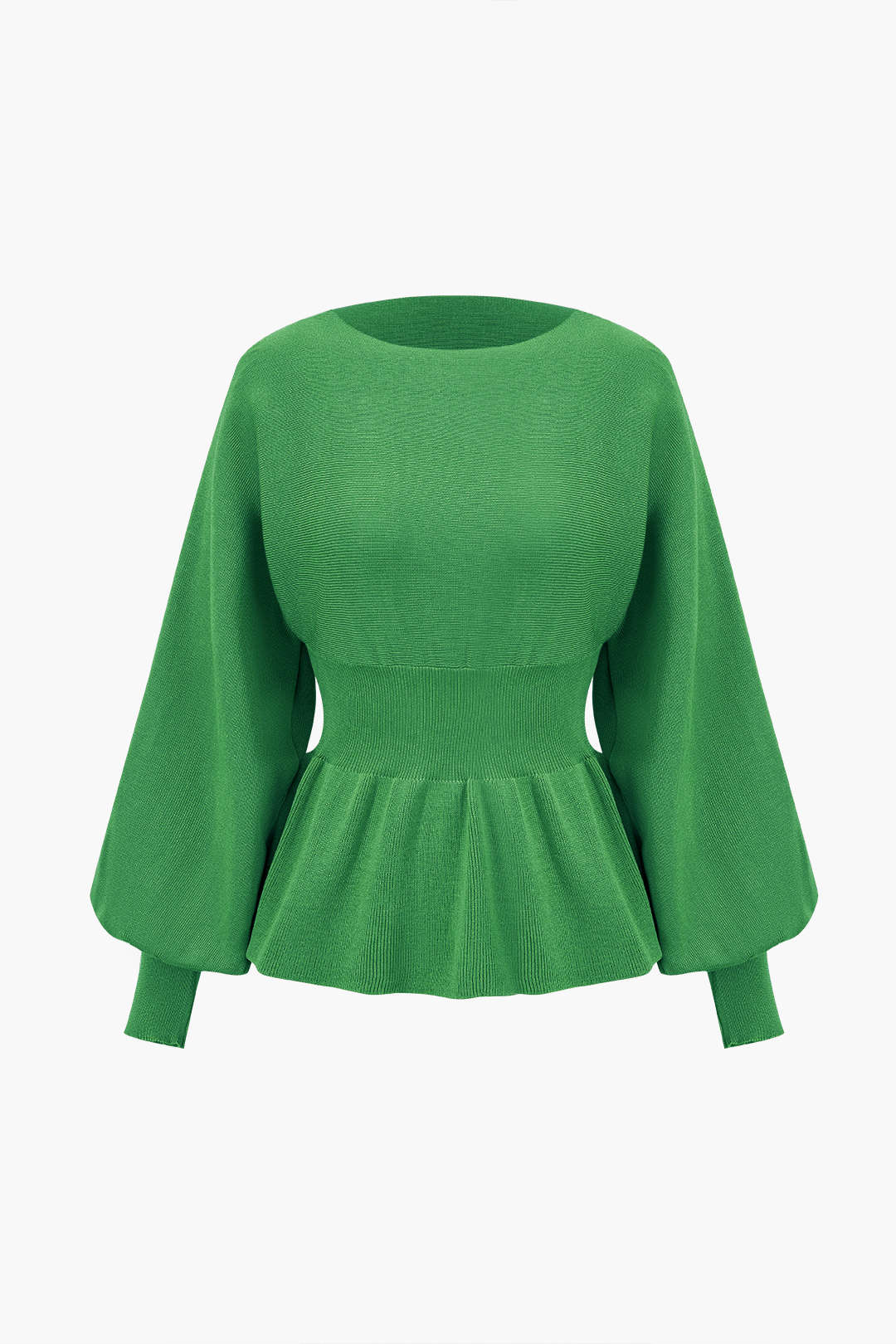 Le Charme™ | Ensemble Tricot : Haut à Manches Gigot et Jupe