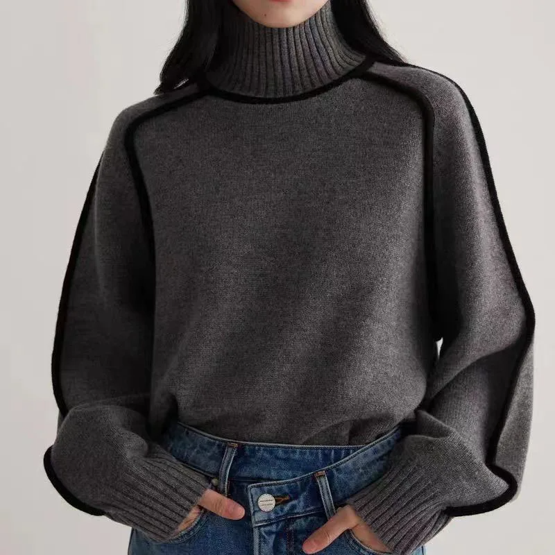 DENISE™ | SWEAT À COL ROULÉ