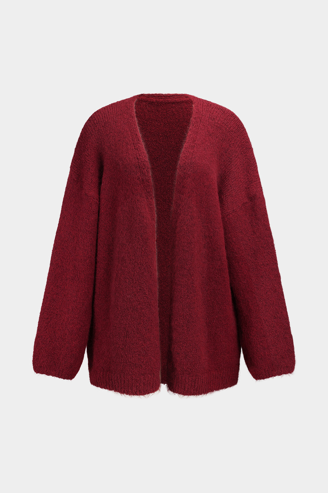 Le Charme™ Ensemble Tricot : Tube Top Boutonné et Cardigan à Manches Longues