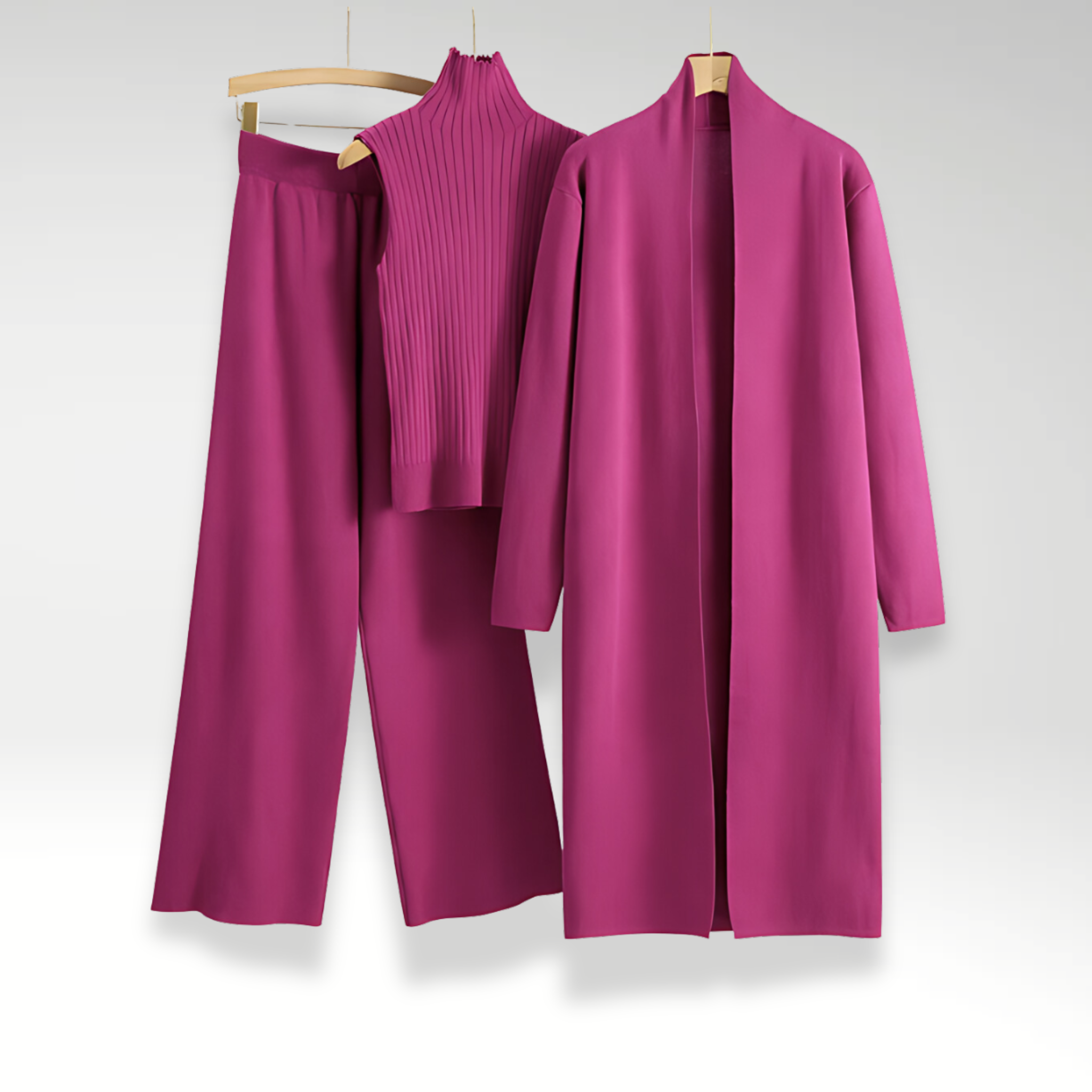 Le Charme™ | Ensemble trois pièces en maille Luxe