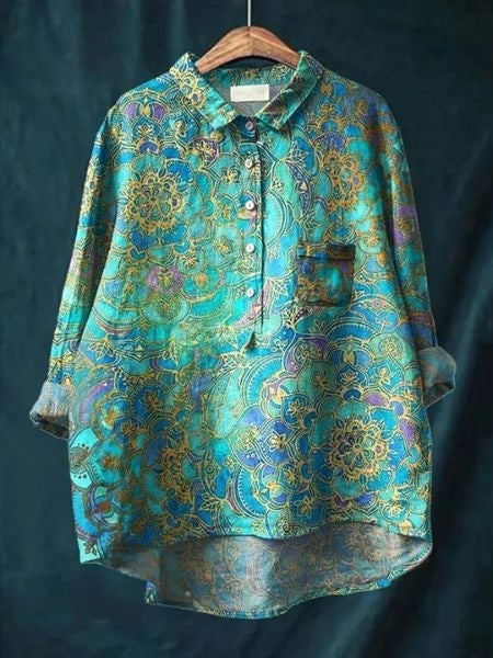DONNA™ | BLOUSE À IMPRIMÉ FLORAL