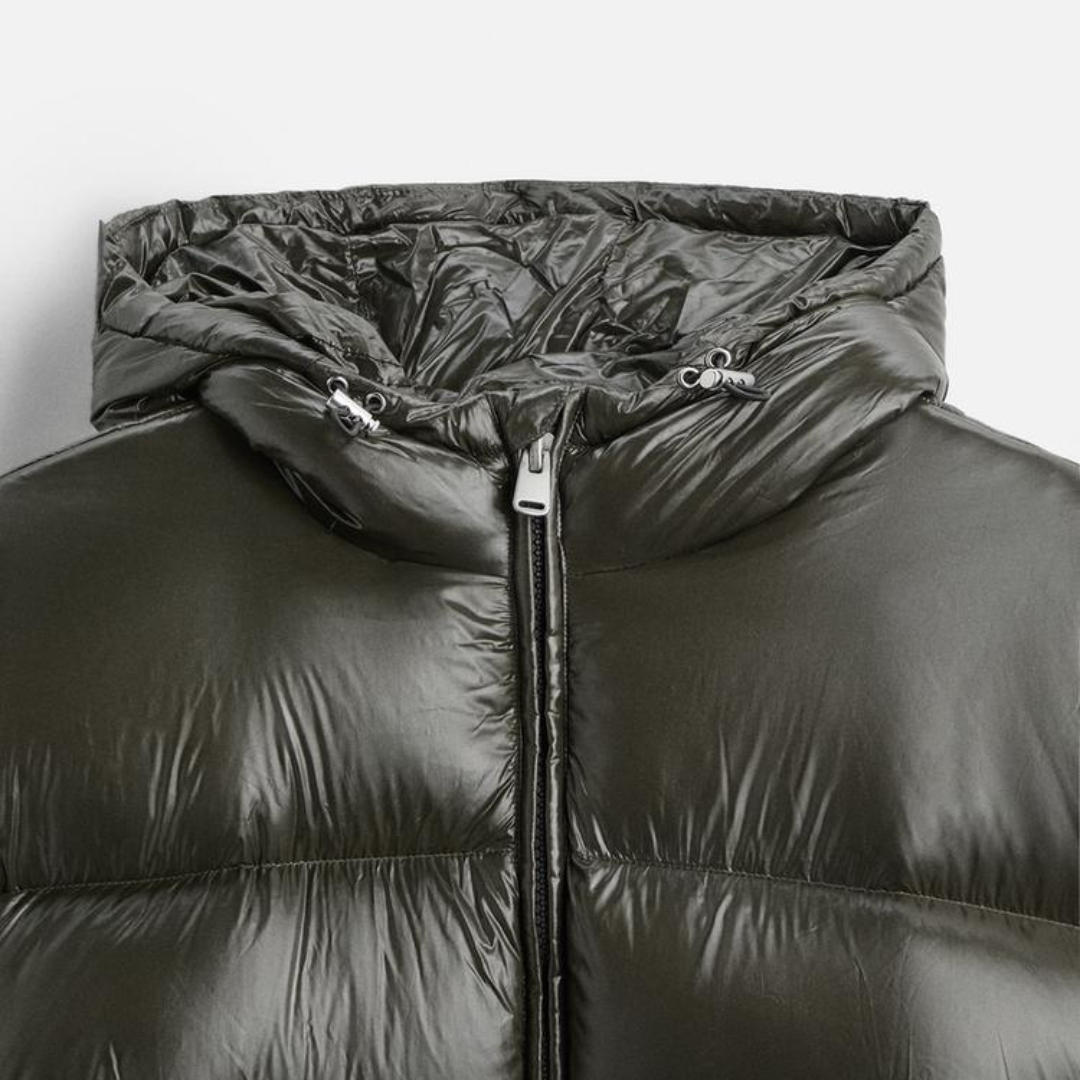 ALYA™ | VESTE PUFFER EN DUVET 100% ULTIEME