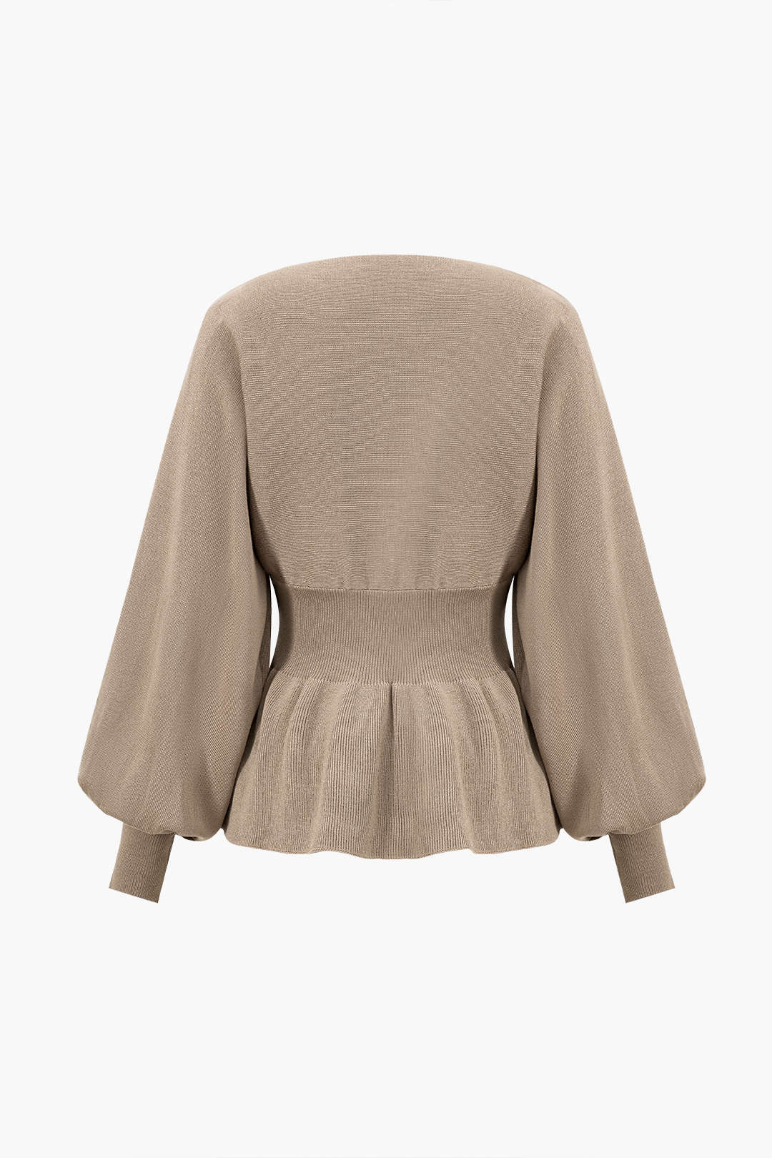 Le Charme™ | Ensemble Tricot : Haut à Manches Gigot et Jupe