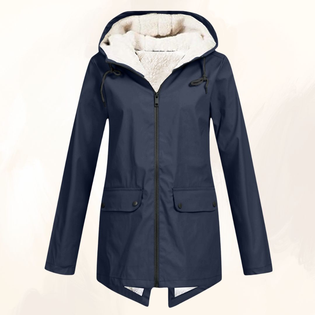 PATRICIA™ | MANTEAU D'HIVER IMPERMÉABLE AVEC REMPLISSAGE EN FOURRURE DOUCE