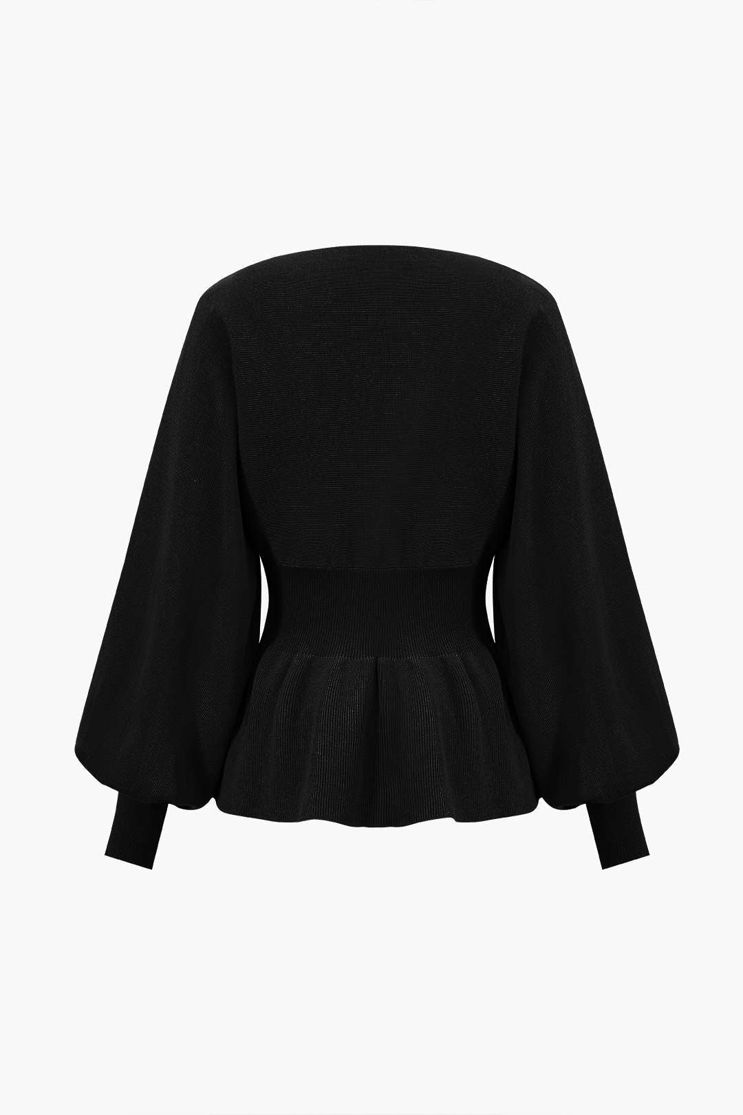 Le Charme™ | Ensemble Tricot : Haut à Manches Gigot et Jupe