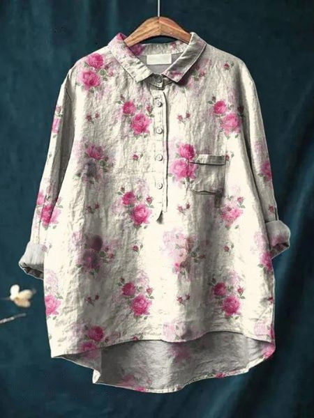 DONNA™ | BLOUSE À IMPRIMÉ FLORAL
