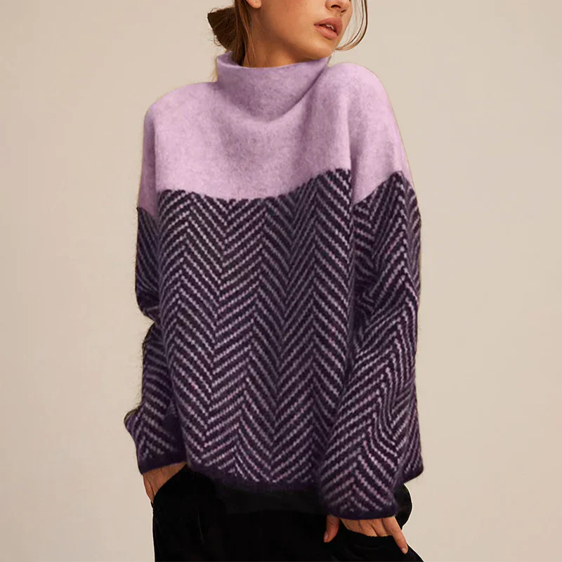 Stella™ | Pull Col Montant Confortable