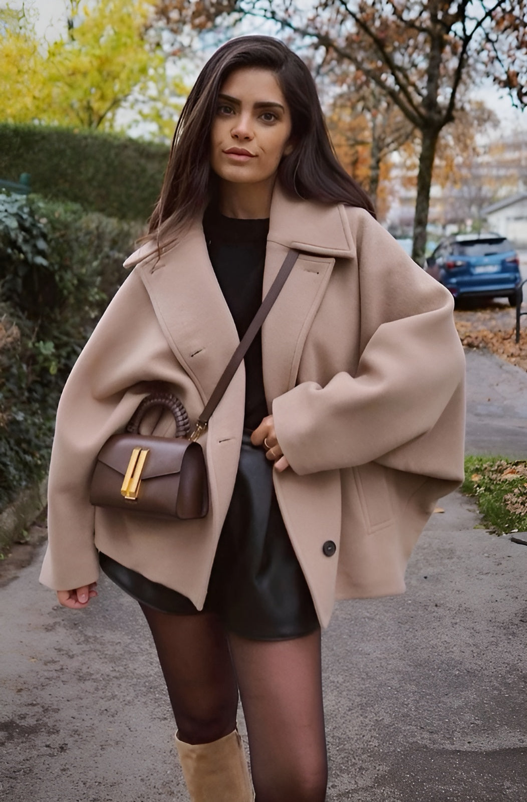 LIZZY™ | VESTE EN LAINE OVERSIZE TENDANCE