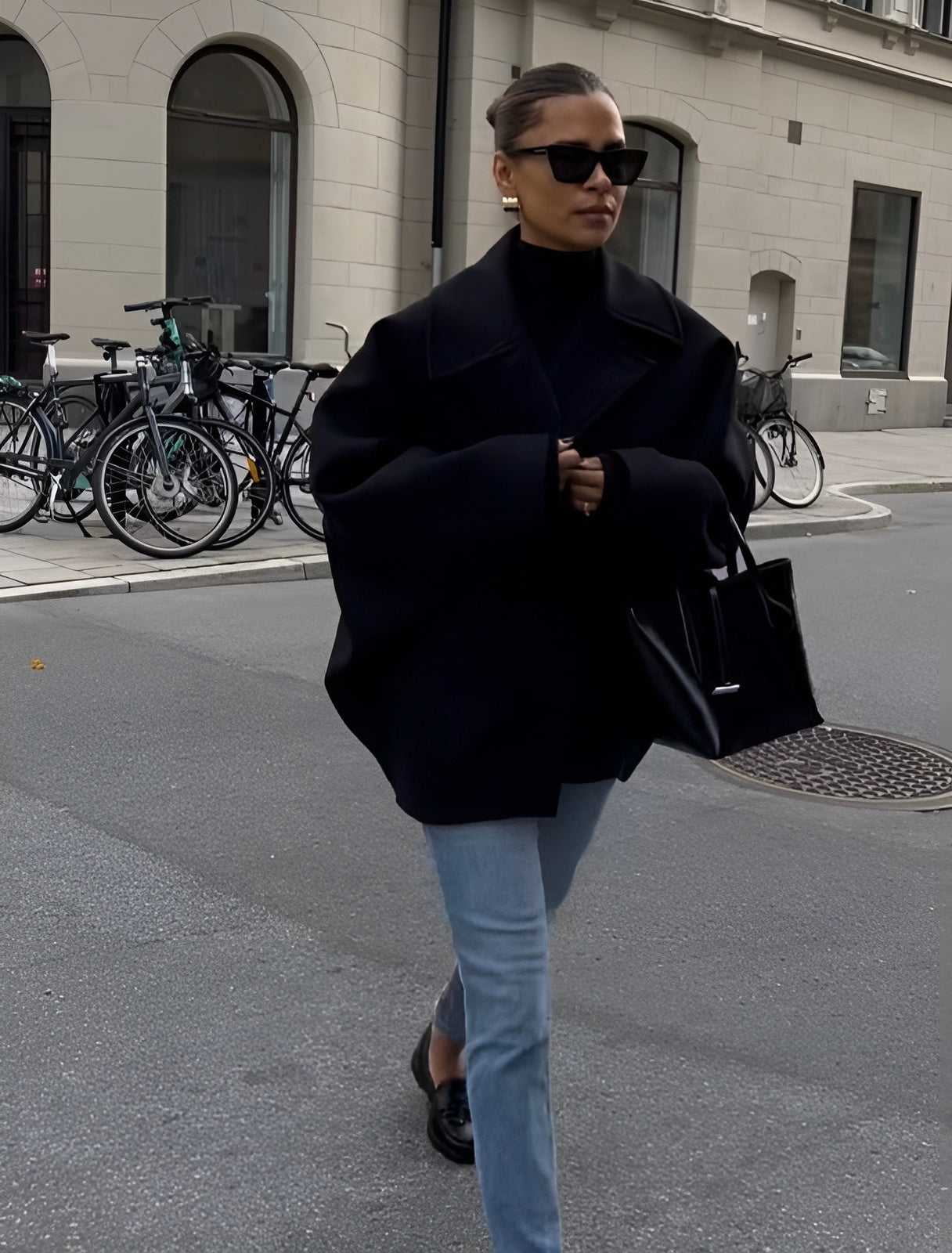 LIZZY™ | VESTE EN LAINE OVERSIZE TENDANCE