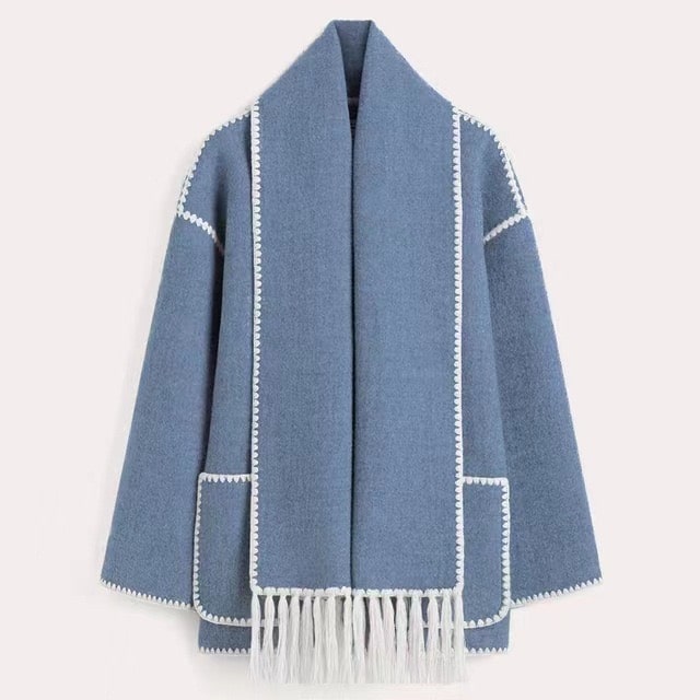 VIONA™ | MANTEAU EN LAINE CONFORTABLE