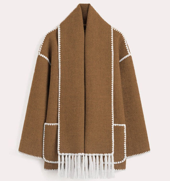 VIONA™ | MANTEAU EN LAINE CONFORTABLE