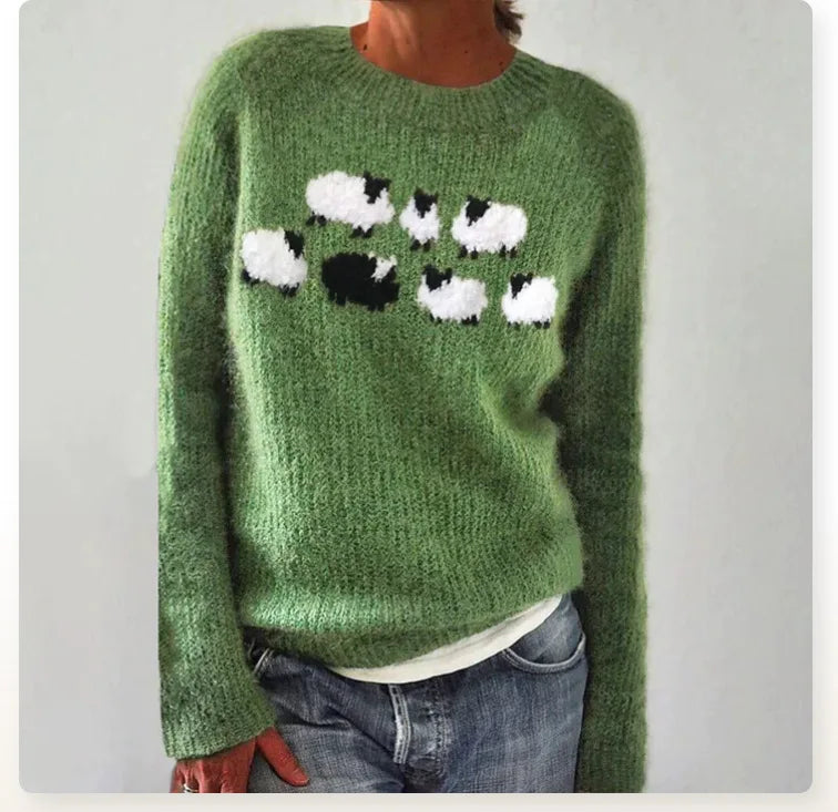 SILVIA™ | SWEATER RÉTRO D'AUTOMNE