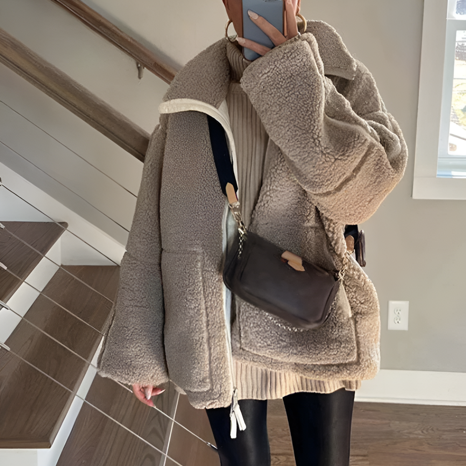 CAMILA™ | VESTE TEDDYFLEECE