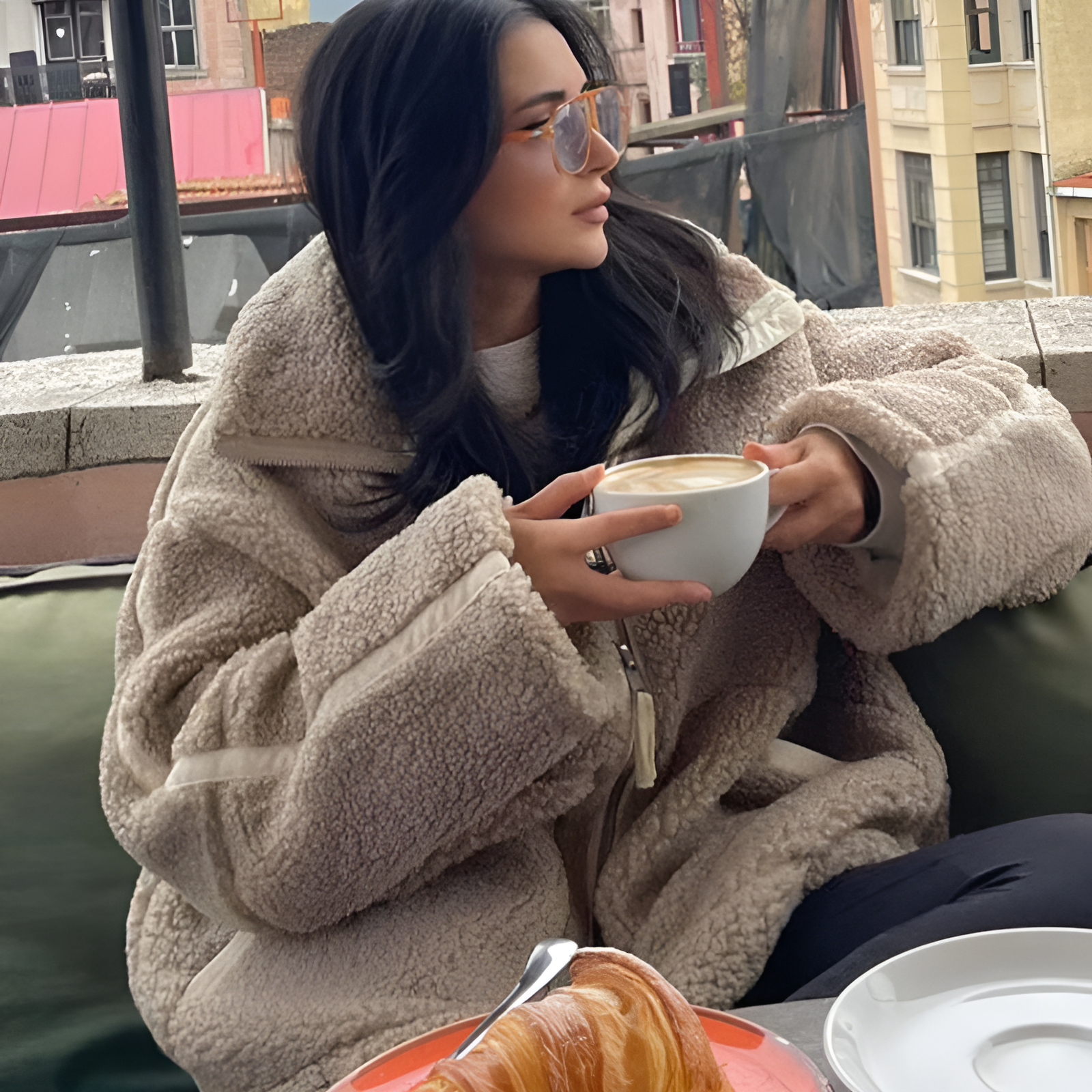CAMILA™ | VESTE TEDDYFLEECE