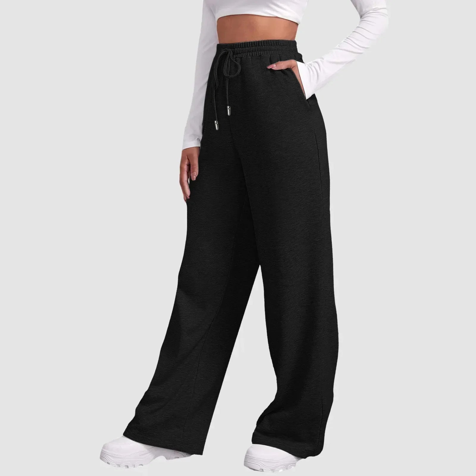 Le Charme™ | Joggers à jambe large et coupe décontractée