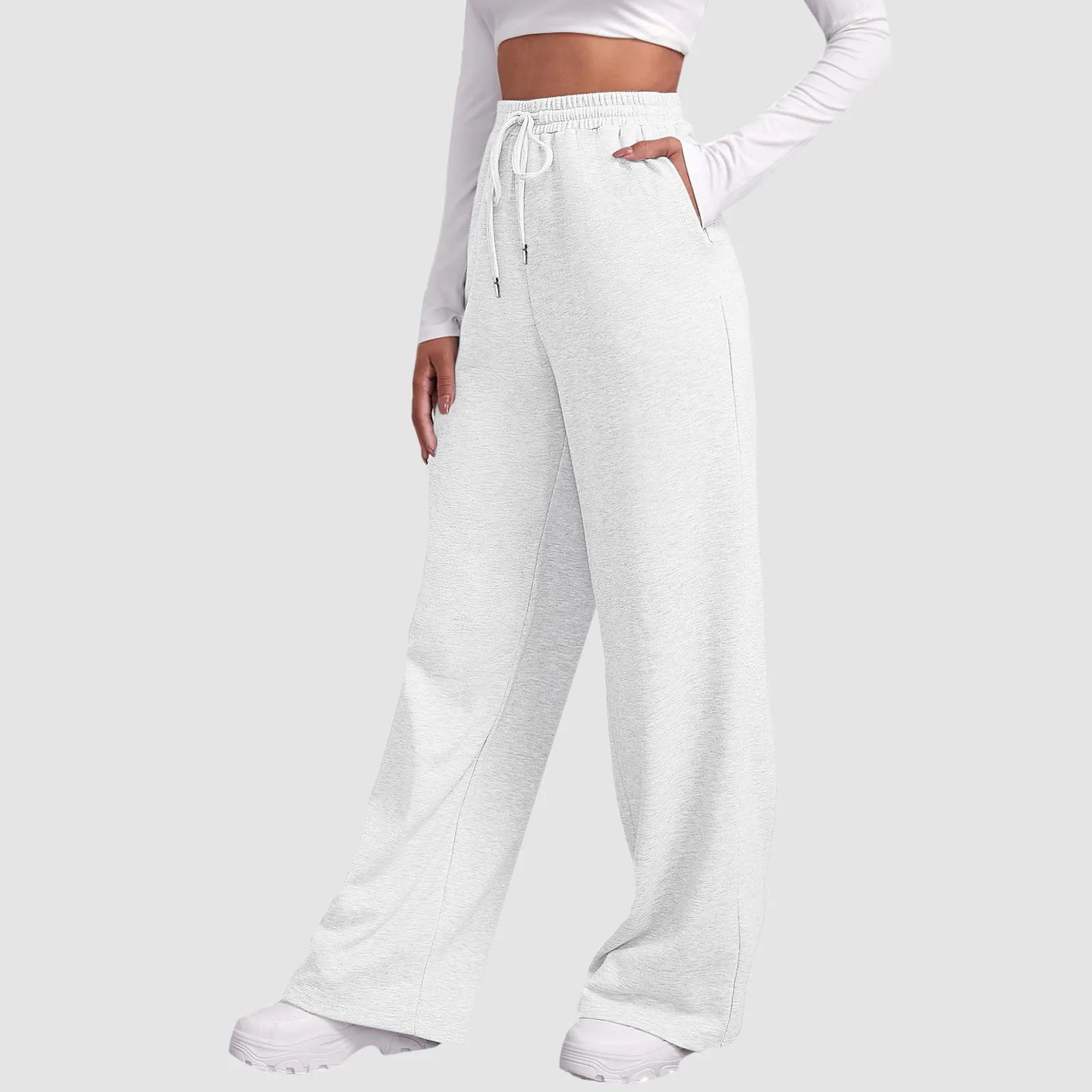 Le Charme™ | Joggers à jambe large et coupe décontractée