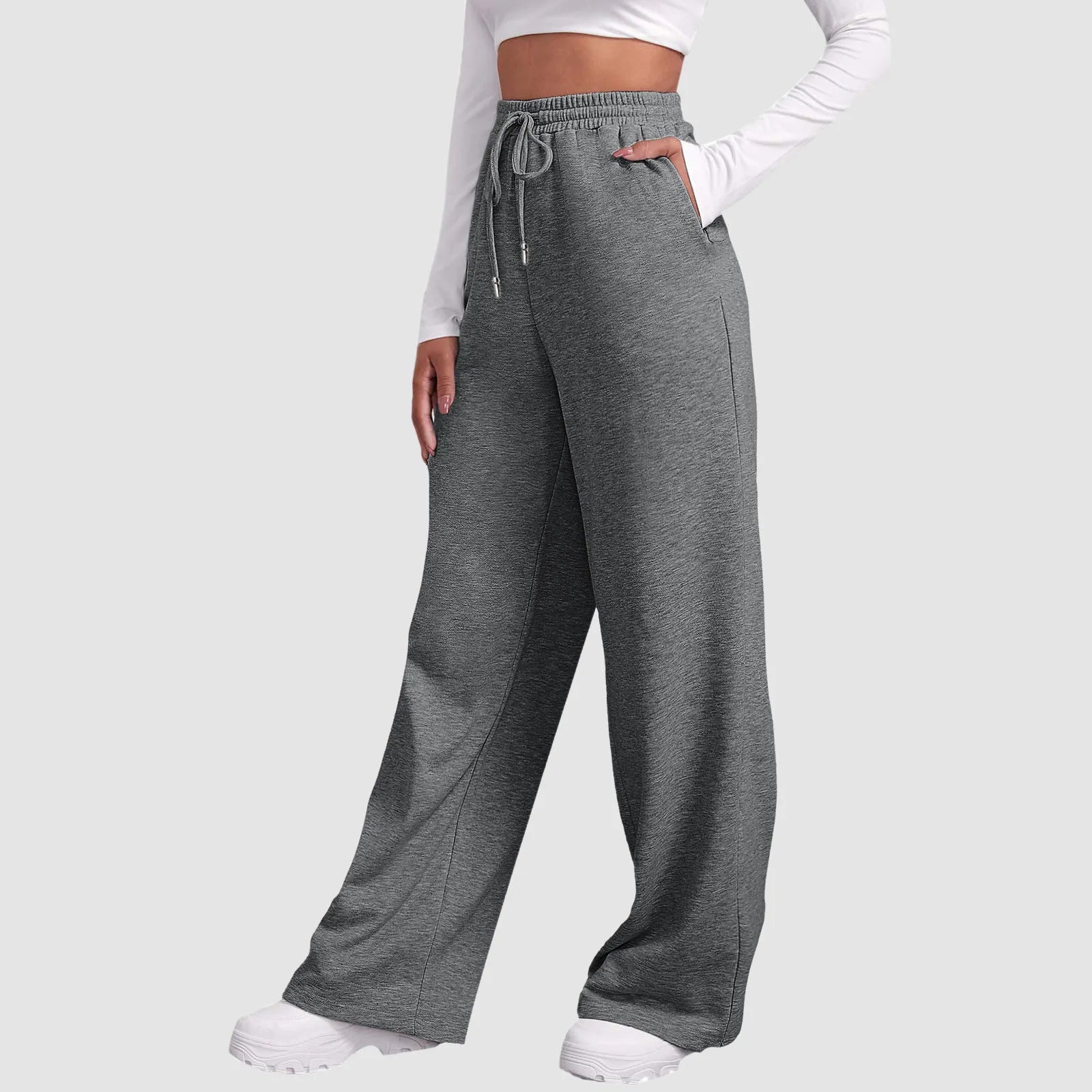 Le Charme™ | Joggers à jambe large et coupe décontractée