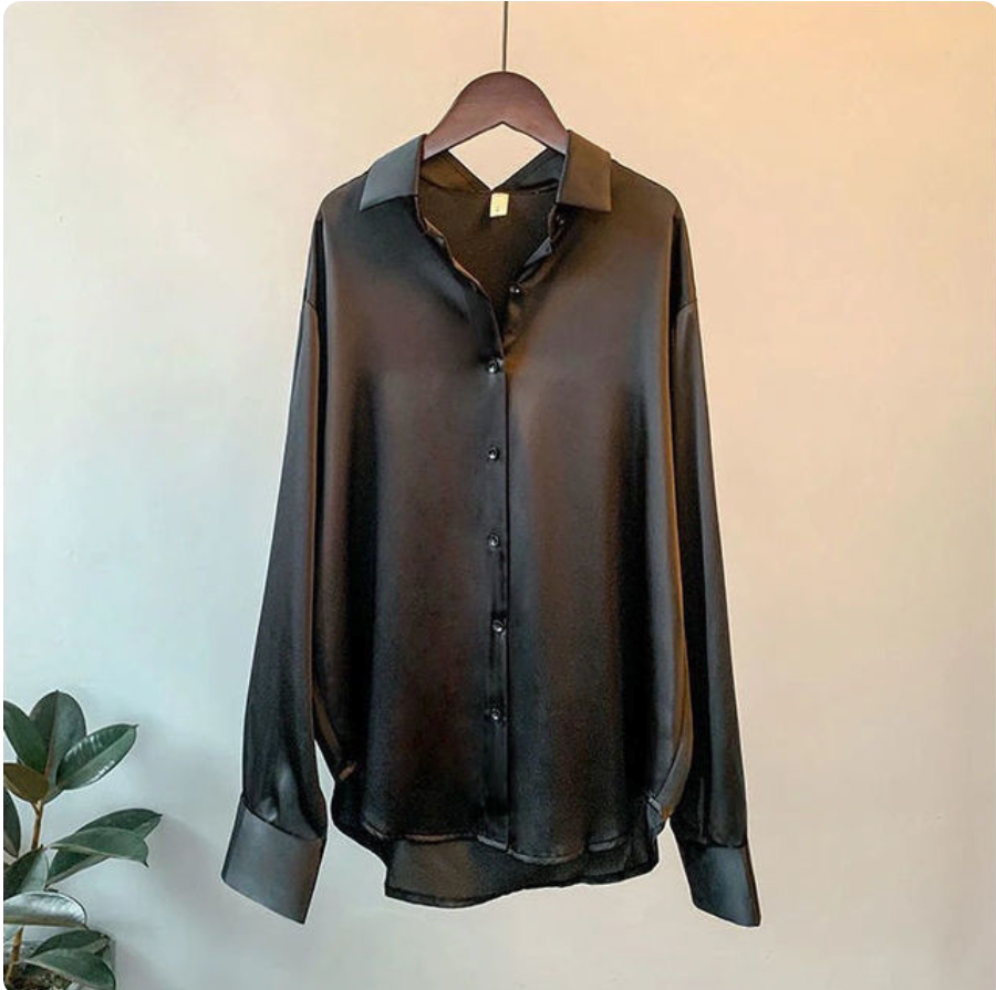CAMICIA™ | BLOUSE EN SATIN POUR FEMMES
