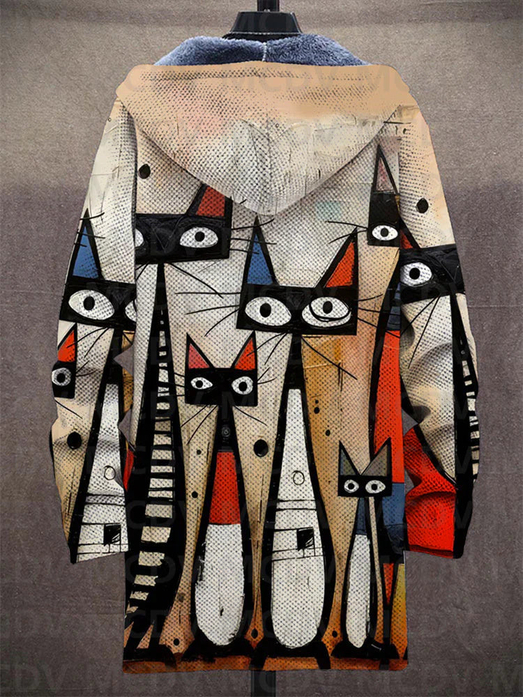 CLAIRE™ | VESTE ARTISTIQUE IMPRIMÉE