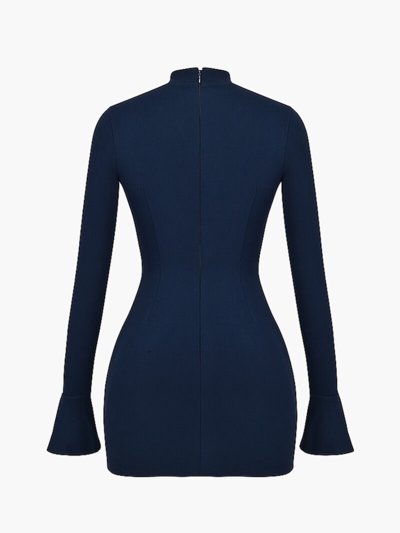 ADORA™ | ROBE ÉLASTIQUE À ENCOLURE EN V ÉFFRAYANT