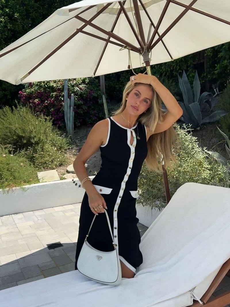 CHARLOTTE™ | ROBE MAXI EN GEORGIE