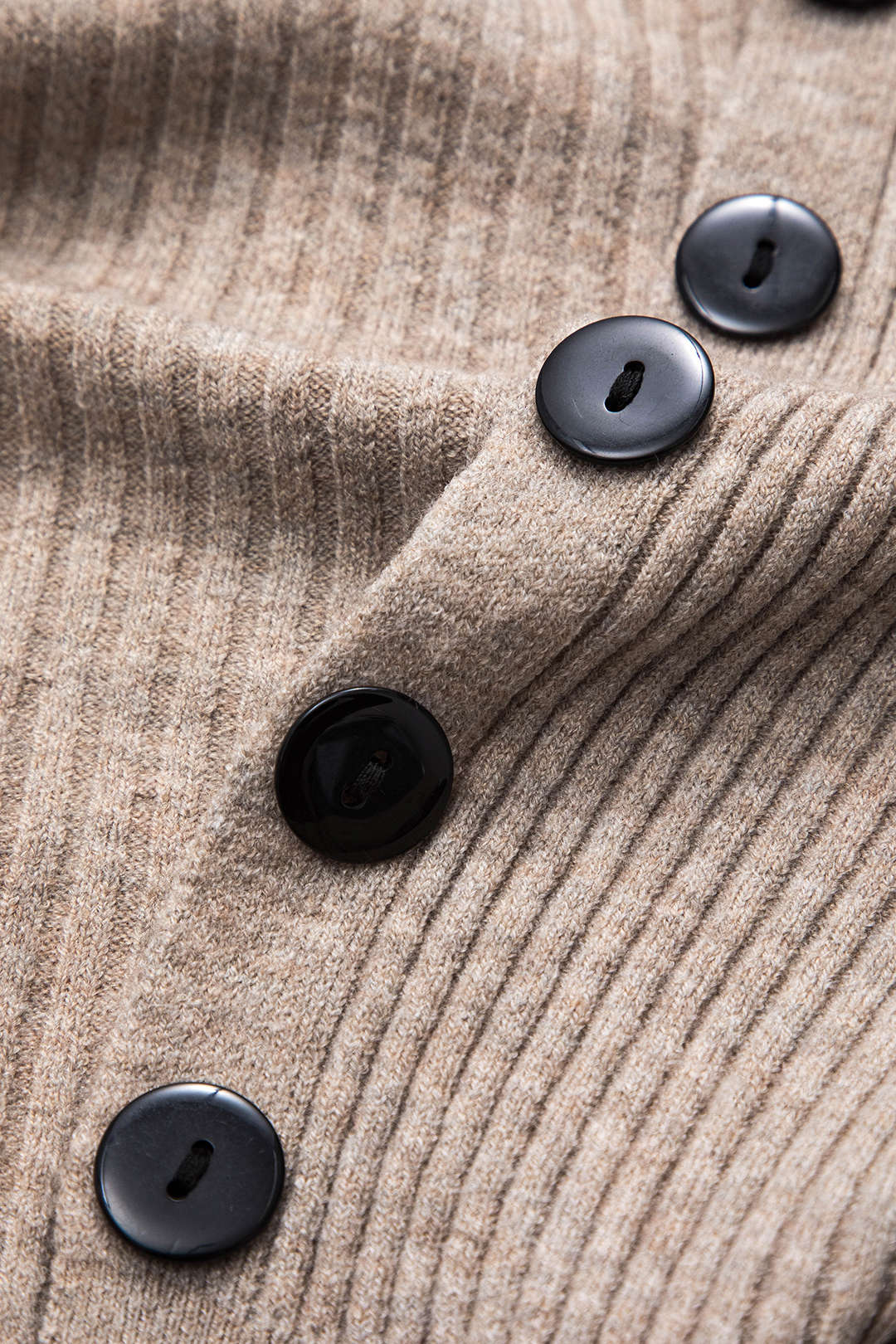 Le Charme™ Ensemble Tricot : Haut Boutonné à Col V et Pantalon