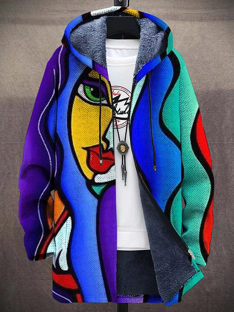 CLAIRE™ | VESTE ARTISTIQUE IMPRIMÉE
