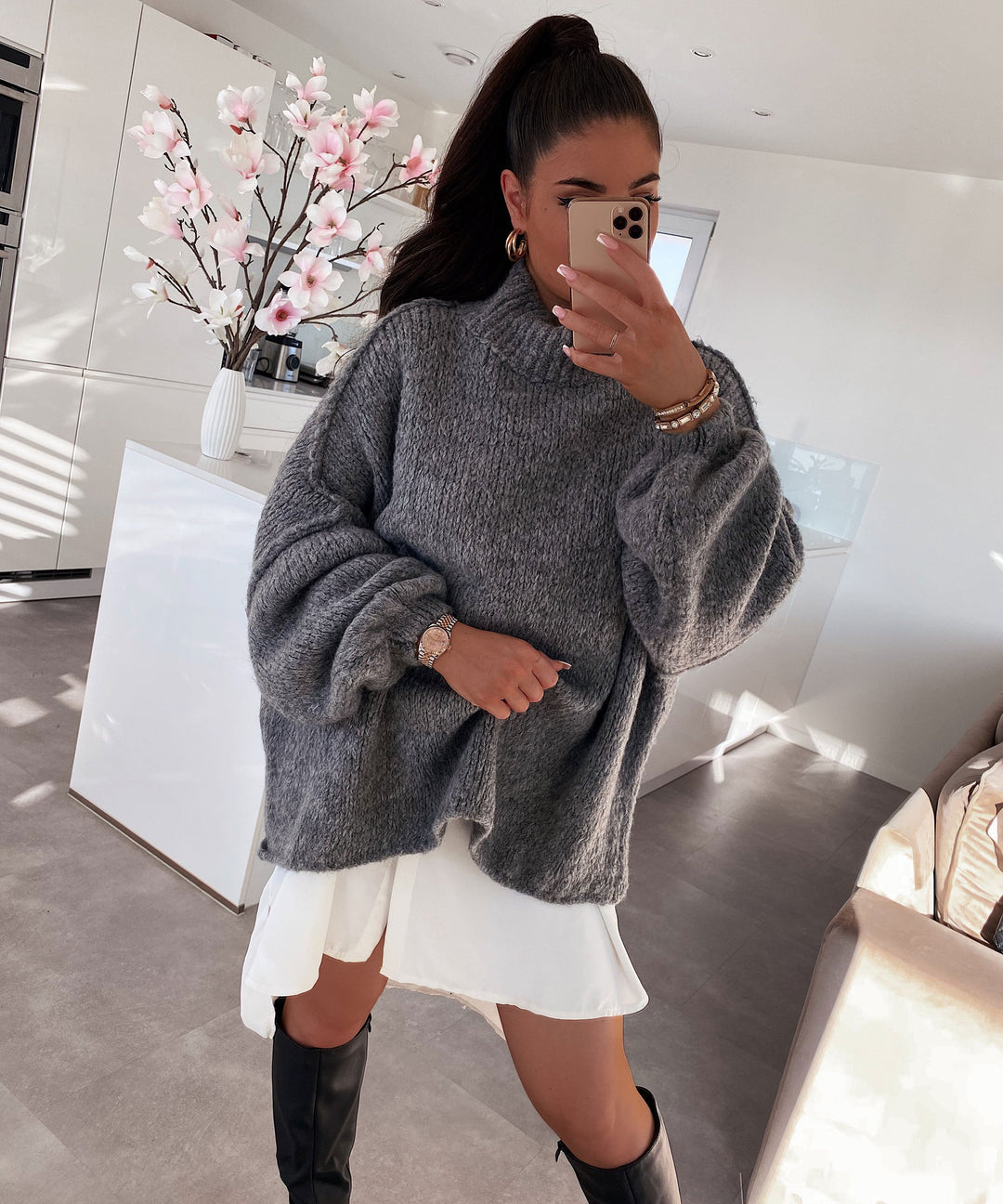 SKYLAR™ | TRICOT À COL ROND RELAXÉ