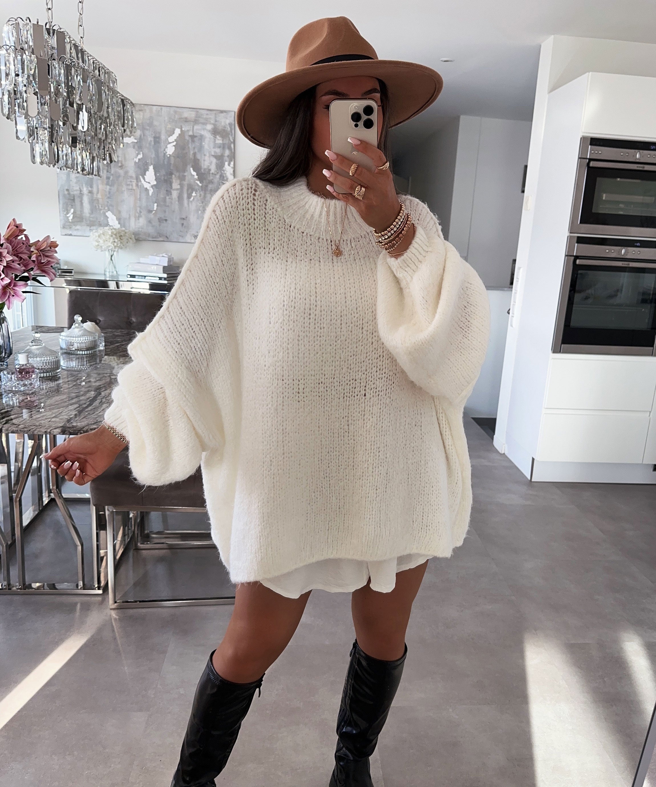 SKYLAR™ | TRICOT À COL ROND RELAXÉ