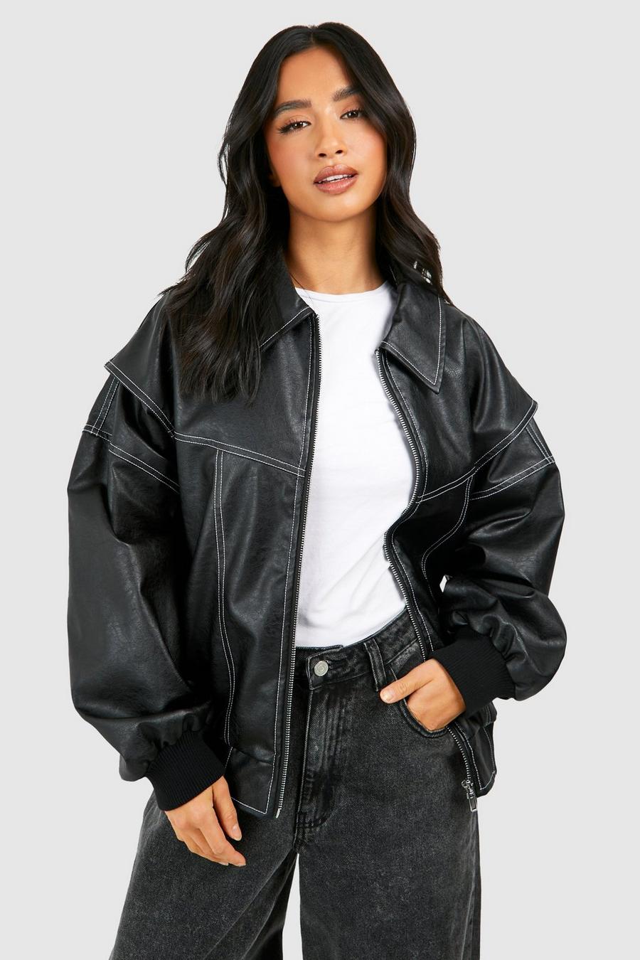 EMMA™ | BOMBER EN CUIR TENDANCE