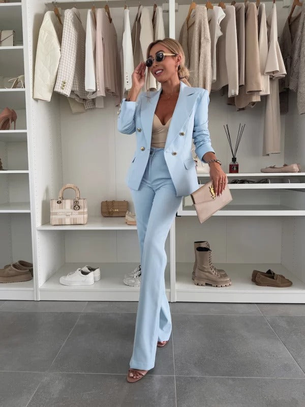 Le Charme™ | Juliette - Ensemble Blazer Et Pantalon