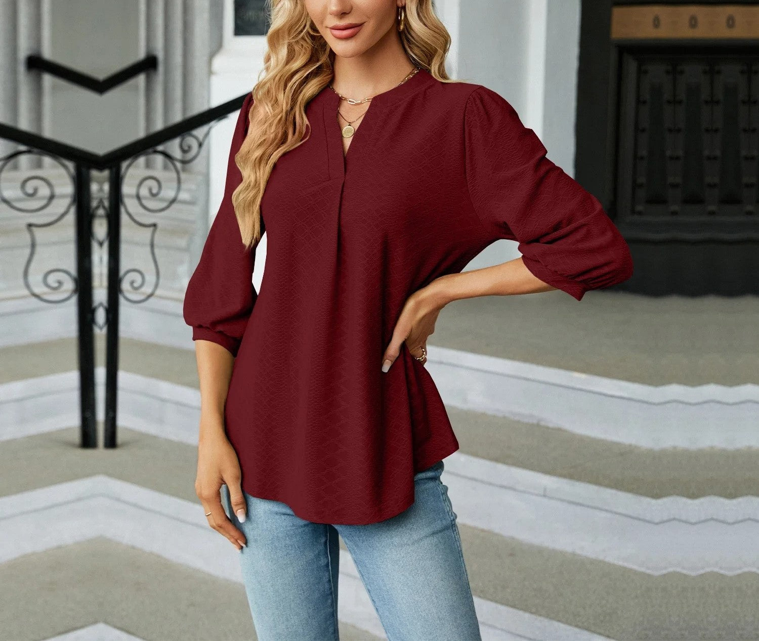 Abigail™ | Blouse Élégante