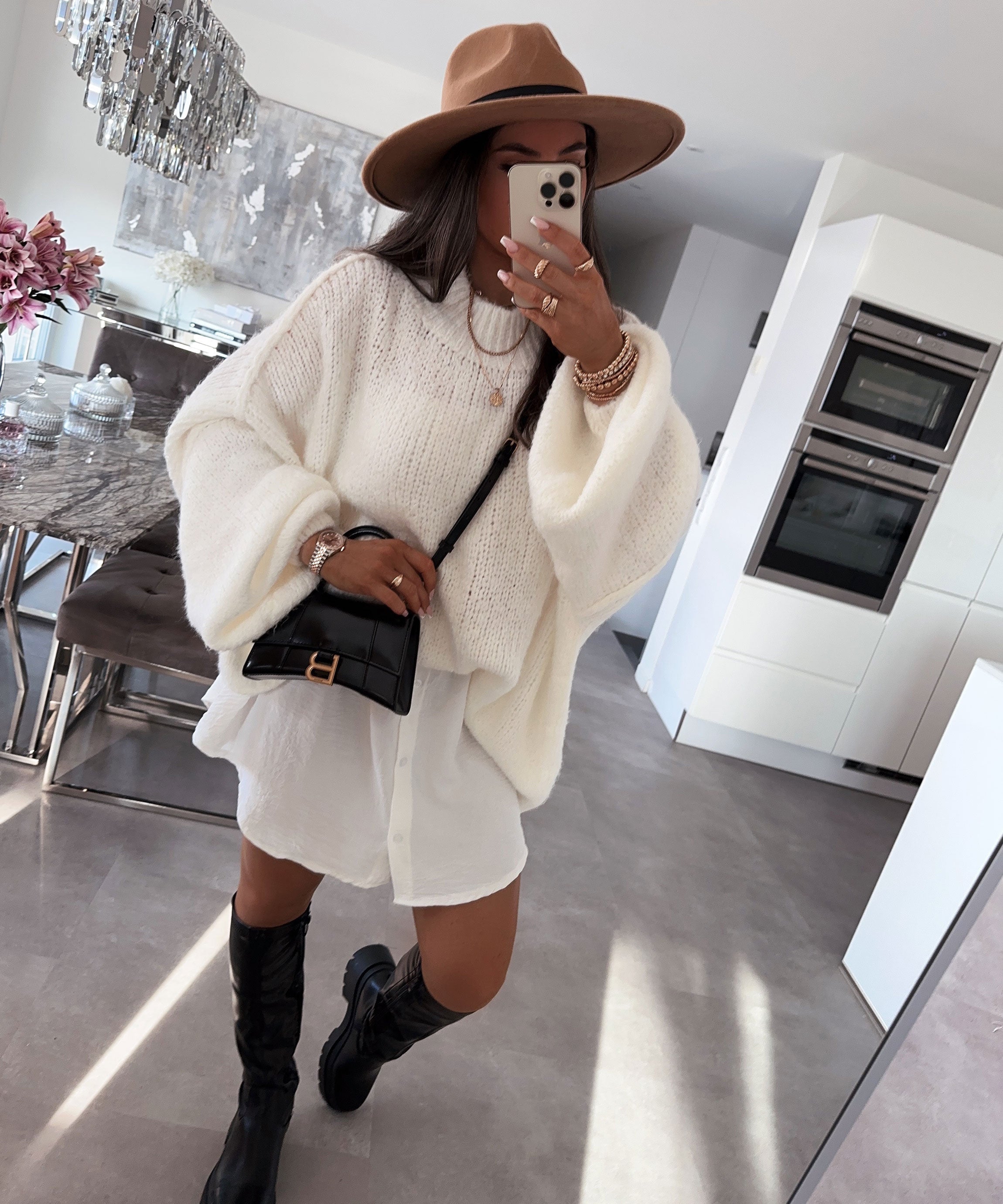 SKYLAR™ | TRICOT À COL ROND RELAXÉ